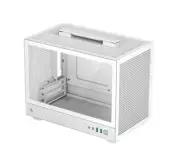 DeepCool CH160-WH Ultra-Portable Mini-ITX Case, Mesh Glass Panels, Full Sized...