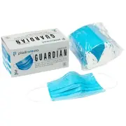 Blue 99% ASTM Level 3 4-Ply Disposable Medical Surgical Face Masks (50/Box)