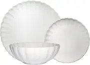 [Casa Domani] Solare 12 Piece Dinner Set Cream Gift Boxed