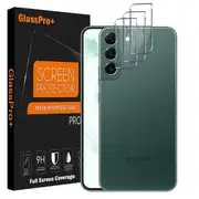 [3 PACK] Samsung Galaxy S22+ /S22 Plus Camera Lens Tempered Glass Protector Guard - Case Friendly