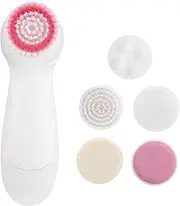 Generic Set Facial Brush Facial Cleansing Instrument Face Bubble Wash Hydrating Wipes Centella Tool Foaming Cream Electric Simple Skin Exfoliating Mask Cleaner Purified Body Rosy Plastic