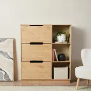 Zack Shoe Cabinet - Natural