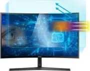 19" anti Blue Light anti Glare Screen Protector for Dell/Hp/Acer/Viewsonic/Asus/