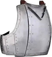 Churburg Style Breastplate Steel Torso Armour, Silver