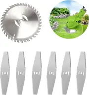 7 Pack Grass Trimmer Blade Heads Replacements,Cordless Electric String Trimmers