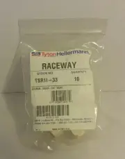 Hellerman Tyton TSR1I-33 3/4" Internal Corner Cover Ivory Bag of 10