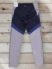 NWT New Old Navy Active Go-Dry Blue-Purple High Rise Compression Leggings Large
