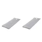 2pcs SPA Massage Table Mattress Beauty Bed Topper Sheet Pads Covers Gray