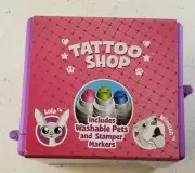 Crayola Scribble Scrubbie Color & Clean Adorable Little Pets- Tattoo Shop "NEW"