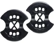 New Burton Snowboard Binding ICS Hole Re:Flex Disc's Black (Pair)