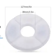 4Pcs Carbon Filters Water Fountain Replacement For Pet Dog Cat Water Drinking