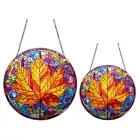 Window Wall Hanging Ornament with Chain and Hook Acrylic for Window Gothic Decor
