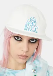 [RIPNDIP] White Get A Grip Panel Corduroy Hat