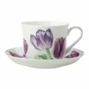 Maxwell & Williams cup and saucer - Katherine Castle Floriade tulip 480 ml