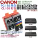 CANON PGI-35 CLI-36 副場墨盒（帶一次性晶片）＃B02 墨水匣 適用 TR150