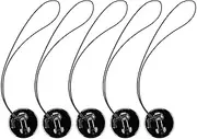 Sametop Adhesive Camera Tethers Safety Leash Compatible with GoPro Hero 13, 12, 11, 10, 9, 8, 7, 6, 5, 4, Session, 3+, 3, 2, 1, Hero(2018), Fusion, Max, DJI Osmo Action Cameras (5 Pack)