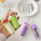 Chain Pendant Mini Nail File Cartoon Nail Sanding Men/Women