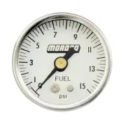 Moroso 65370 GAUGE, FUEL PRESSURE