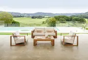 PALAZZA 4 Piece Outdoor Lounge Setting