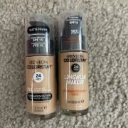 Lot 2 Revlon Colorstay Makeup Liquid Foundation Combination/Oily 392 Sun Beige