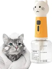 Dog Soap Dispenser,Electric Dog Shampoo Dispenser USB Charging | Pet Bath Supplies Automatic Cleaning Foam Machine for Daily Home Bathroom Garden Backyard Travel Walking Deck Family Washing Outdoor