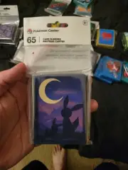Pokemon Center: Eevee & Umbreon Twilight Card Sleeves (65 Sleeves) - NEW!