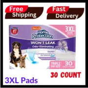 Hartz Home Protection Odor Eliminating Scented Dog Pads,Super Absorbent 30 Count
