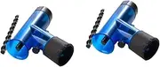 Baluue 2pcs Hair Roller Hairdryers Diffuser Small Hairdryer Hair Dryer Curly Hair Tools Dryer Mouth Cover Blue