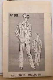 Vintage Reader Mail Sewing Pattern Misses’ Pants, Skirt & Jacket All Sizes