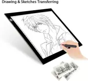 A4 LED Copy Board Light Tracing Box, Ultra-Thin Adjustable USB Power A