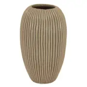 Pallida Collection Large Striped Vase