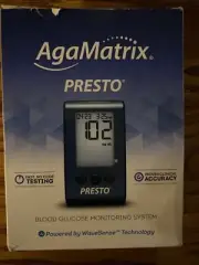 AgaMatrix Presto Blood glucose monitoring system