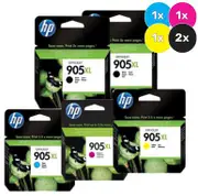 HP 905XL Ink Cartridge Value Pack - Includes: [2 x Black, 1 x Cyan, Magenta, Yellow]