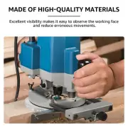 Router Base Plate 6.5inch Clear Acrylic Router Baseplate with Centering teWAI