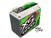 XS Power PSX20Q 12V AGM Powersports Battery with M6 Terminal Bolts, Max 1000Amps