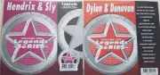 LEGENDS 2 KARAOKE CDG DISCS BOB DYLAN, JIMI HENDRIX 1970S ROCK LOT cd set cds