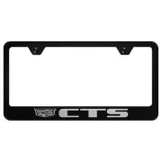 Cadilac CTS Laser Etched Logo Stainless Steel License Plate Frame