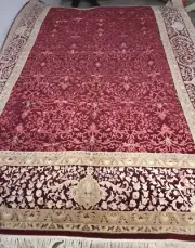 Persian Oriental Hand Knotted Floor Wool Rug Carpet Room Decor 243x154
