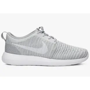 NIKE ROSHE TWO FLYKNIT 男款運動慢跑鞋 灰白-NO.844833008