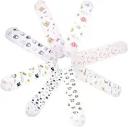SUPVOX 8Pcs Cartoon Newborn Belly Bands Soft Cotton Cord Support Belts for Warmth and Comfort Breathable Skin Friendly Design