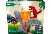Dinosaur Erupting Volcano, 5 Pieces