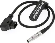 Alvin's Cables for Anton Bauer D-TAP to 2 Pin Male Power Adapter Cable for Teradek Bond ARRI RED Paralinx Preston Transvideo Offhollywood Switronix Panasonic