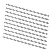 Round Rod 5mm Diameter 200mm Length HSS Lathe Bar Stock DIY Craft Tool 10 Pcs