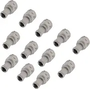 PCECKMZTFZ Aluminium 3B0 122 291B Quick Connector Cooling Coolant Flange Hose Coupler Pipe Compatible With Audi TT Compatible With VW Compatible With Passat Compatible With Touran 3B0122291B 12cs radi