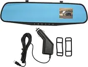 Mirror Dash Cam Backup Camera,High Definition Video and Audio Smart Rearview Mirror,Night Recorder Front and Rear View Dual Cameras,for Car Truck SUV