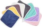 Yardwe 8pcs Washcloths for Boy Girl and Soft Absorbent Hand Towels for Face for Newborns and Machine Washable