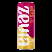 Zevia Pbc 0195712 Zero Sugar Naturally Sweetened Energy Drink, Peach