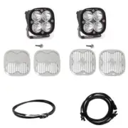 Baja Designs Fits 2021+ Ford Bronco A Piller Light Kit Squadron Pro Spot w/Upfit
