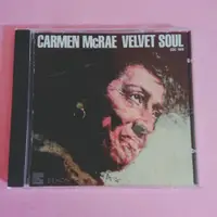 在飛比找蝦皮購物優惠-Carmen McRae Velvet Soul 美國版 C