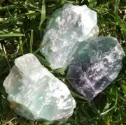 1 Natural Fluorite Rough Chunk #2 78g - 90g Namibia
